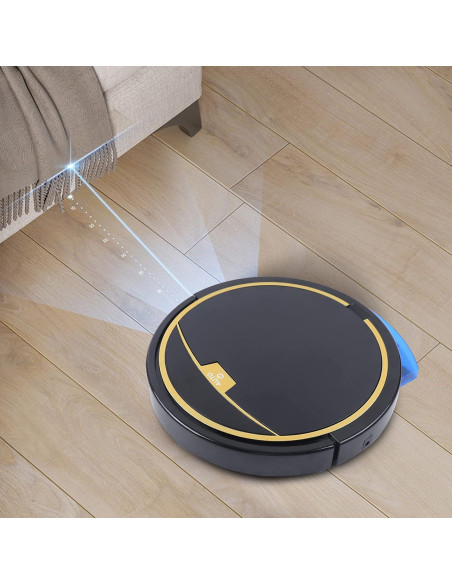 Aspiradora Robot Inteligente ZGEXING RS300 2800Pa 3 en 1 Negro