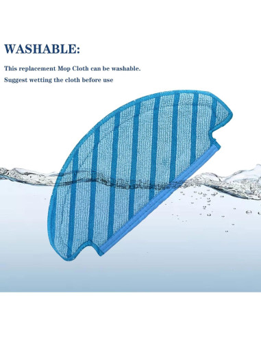 Paños de Mopa Lavables Chuancheng para Ecovacs Deebot T8 T9 N8