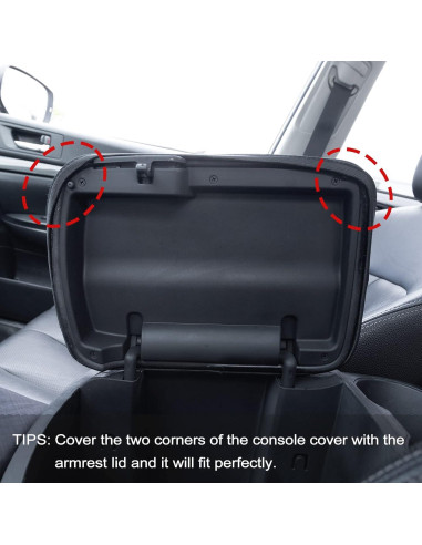 Cubierta de Consola Central JDMCAR para Toyota Tacoma 2005-2015