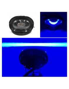 Luz de Seguridad LED Fuguang 8W Azul Impermeable Montacargas