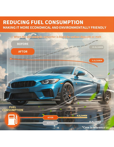 Convertidor Catalítico Frontal SAROTIN para Toyota Camry 2010-2011 2.5L ULEV