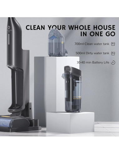 Aspiradora Húmeda y Seca AIRETHEREAL VacTide V1 180W