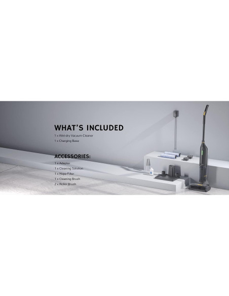 Aspiradora Húmeda y Seca AIRETHEREAL VacTide V1 180W