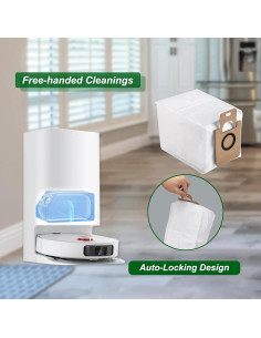 Bolsas de polvo GANGXUN para Dreametech L10s Ultra - 12 paquetes 2