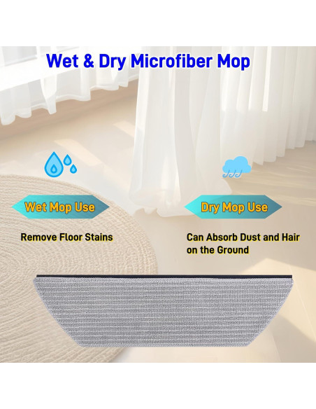 6 Almohadillas de Reemplazo Microfibra para Robot Shark AV2800 6 Almohadillas de Reemplazo Microfibra para Robot Shark AV2800