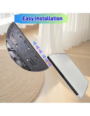 6 Almohadillas de Reemplazo Microfibra para Robot Shark AV2800