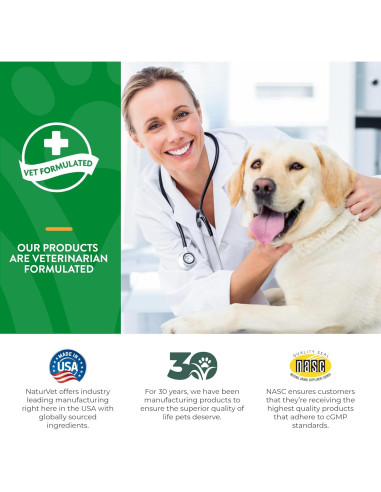 NaturVet Probioticos Avanzados 0.45 kg para Perros y Gatos