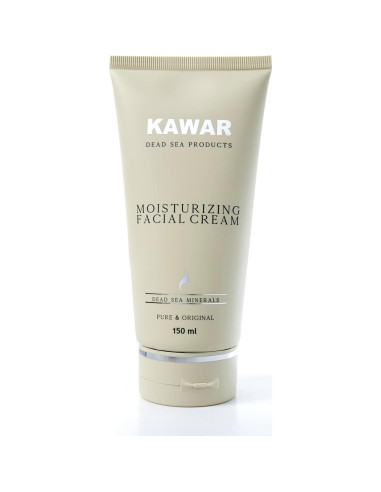 Crema Hidratante Facial KAWAR 151.4 ml - Mar Muerto, Ácido Hialurónico