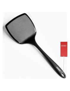 Espátula de Silicona Vovoly Extra Grande Negra para Cocina