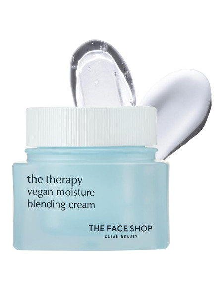 Crema Hidratante Vegana 2-en-1 THE FACE SHOP 60 ml Crema Hidratante Vegana 2-en-1 THE FACE SHOP 60 ml