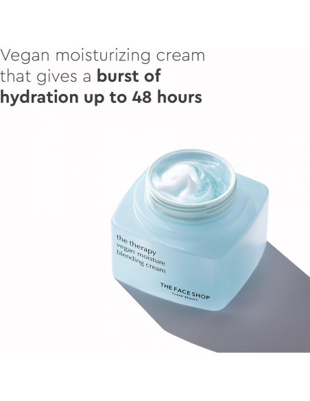 Crema Hidratante Vegana 2-en-1 THE FACE SHOP 60 ml Crema Hidratante Vegana 2-en-1 THE FACE SHOP 60 ml