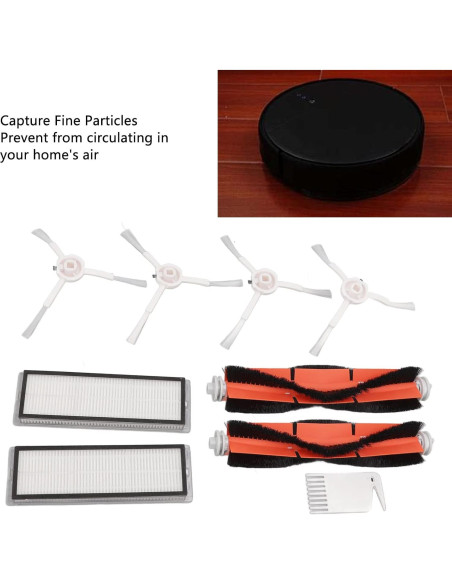 Accesorios de Aspiradora Yosoo para Mijia 1C, F9, Xiaomi 1T - Filtro HEPA