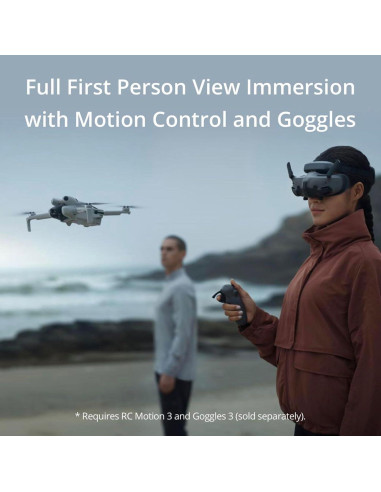 Drone DJI Mini 4 Pro Combo Volar Más con RC 2 y 3 Baterías