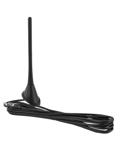 Antena de Radio Eightwood para Coche 17.78cm FM AM con Base 2