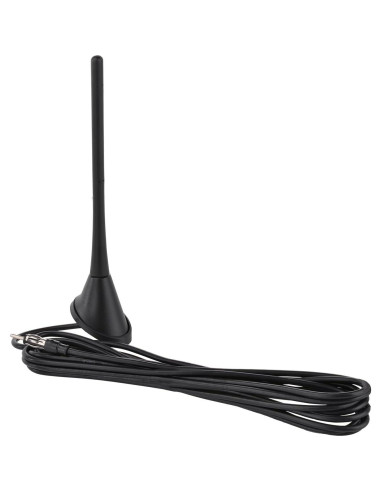 Antena de Radio Eightwood para Coche 17.78cm FM AM con Base