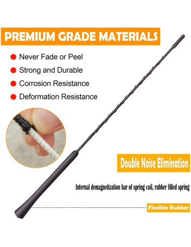 Antena de 40 cm para Mercedes-Benz Sprinter 2010-2024