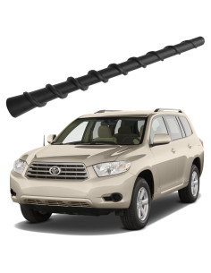 Antena Corta Toyota Highlander 2001-2013 Negra 17.78cm