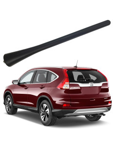Antena de goma 17.78 cm para Honda CRV, Civic, S2000, Crosstour