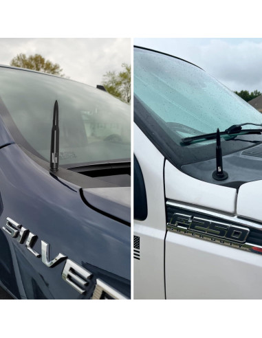 Antena de Camión Engirette 140 mm con Tapas de Válvula Neumático