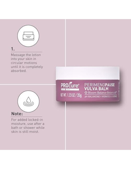 Bálsamo Vulva PROcure 34.8g Hidratante Intimo Sin Hormonas