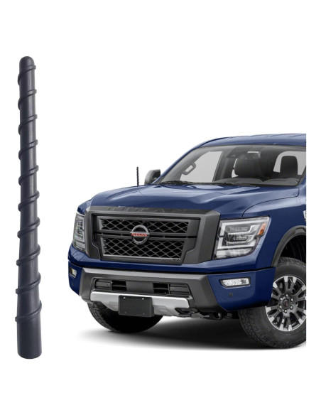 Antena de goma espiral flexible 17.78 cm para Nissan