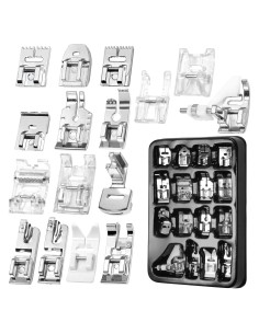 Conjunto de 16 Prensatelas para Máquina de Coser AnoleAir