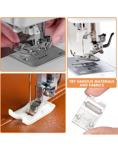 Conjunto de 16 Prensatelas para Máquina de Coser AnoleAir