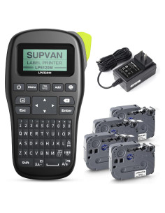 SUPVAN LP5120M Máquina de Etiquetas Térmica con 4 Cintas