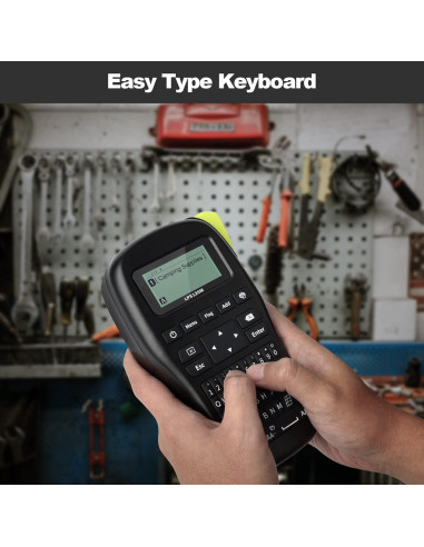 SUPVAN LP5120M Máquina de Etiquetas Térmica con 4 Cintas