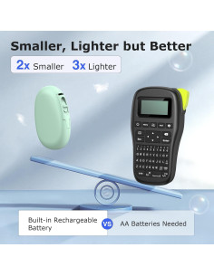 Máquina de Etiquetas Bluetooth SUPVAN E10 Verde, Impermeable 2