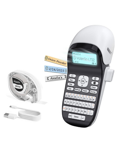 Etiquetadora Portátil VolenGo LT12 Bluetooth 12mm Recargable