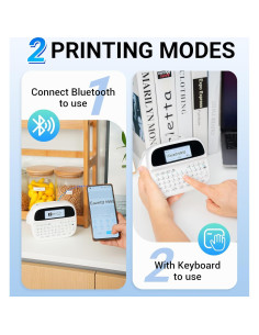 Etiquetadora Portátil EazeID M950 Recargable con Pantalla LCD 2