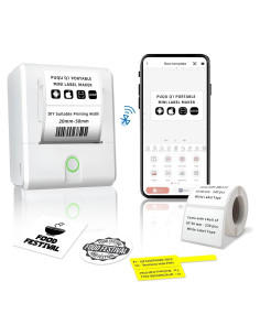 Impresora de Etiquetas PUQU Q1 Bluetooth 50mm x 30mm