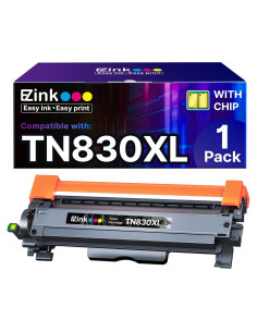 Cartucho de Tóner E-Z Ink TN830XL Compatible Negro 3000 Páginas