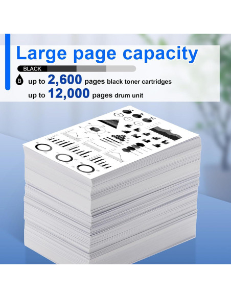 Cartucho de Tóner NineLeaf TN660 y Tambor DR630 Compatible