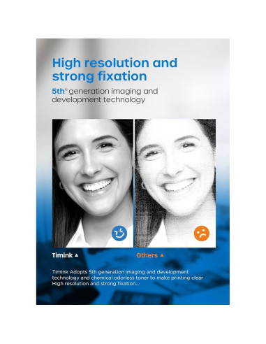 Cartucho de Tóner Reemplazo Timink TN433 TN436 4 Pack BK/C/M/Y