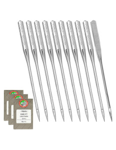 Agujas de Máquina de Coser STARVAST 30 Pcs 75/11 Acero Inoxidable