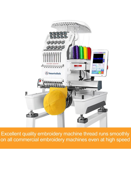 Hilos de Bordar Poliester Nuevos Hilos Brothreads 5000M 2Pcs