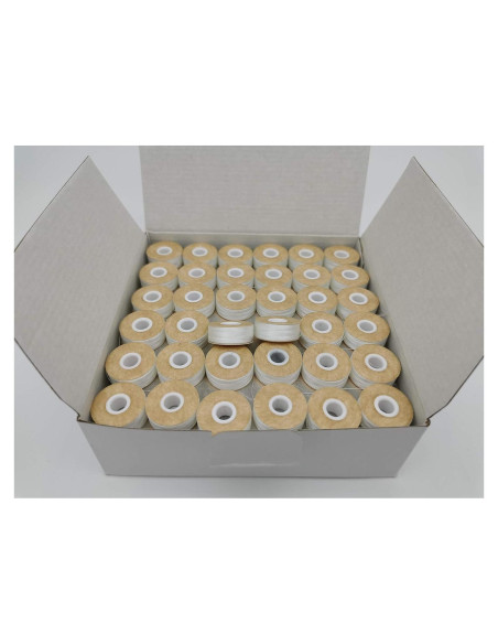 Bobina Preenrollada DOUBLELIN L 144pcs Cartón Blanco 75D/2