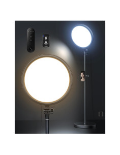 Luz de Anillo Aureday 30 cm con Soporte Telescópico 200 cm