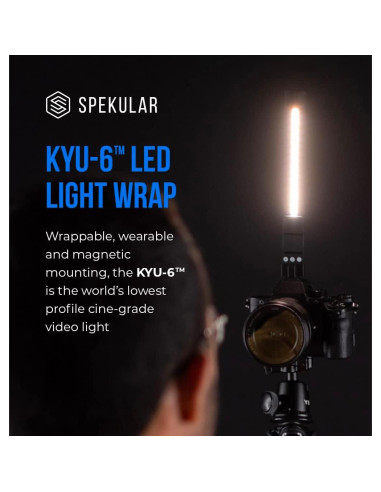 Kit de Iluminación LED Spekular KYU-6 con 3 Paneles RGB