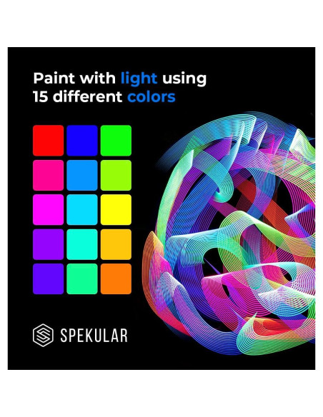 Kit de Iluminación LED Spekular KYU-6 con 3 Paneles RGB
