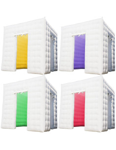 Cabina de Fotos Inflable LED Staelea 2.5x2.5m Blanca 2