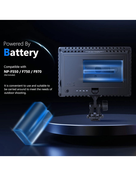 Luz de Video LED Neewer CN-160 Dimmable 660 lm 5600K Luz de Video LED Neewer CN-160 Dimmable 660 lm 5600K