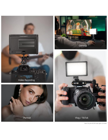 Luz de Video LED Neewer CN-160 Dimmable 660 lm 5600K