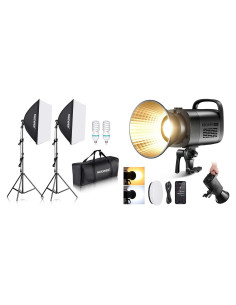 Luz de Video LED NEEWER CB120B 120W Bi Color 2700K-6500K