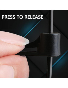 Bridas Reutilizables 6" yoyoellafa 100pcs Alta Resistencia 22.68kg 2