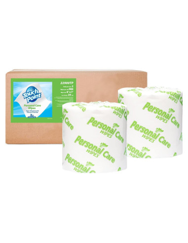 Toallitas Desechables Touch Point 1800 Unidades Aloe Vera