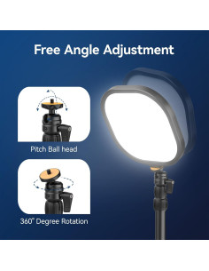 Luz Clave de Escritorio ULANZI K7 Pro 15W Regulable 3200K-5600K 2