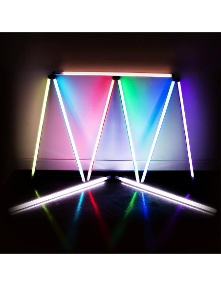 Luz de Fotografía LED RGB P120 Uyled 1350 Lúmenes 360